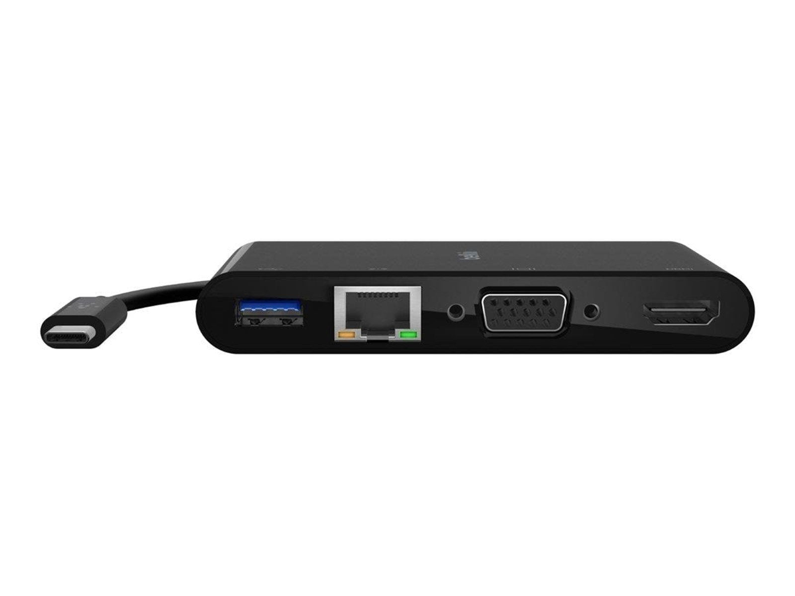 Belkin USB-C Multimedia Adapter - HDMI/VGA/GigE