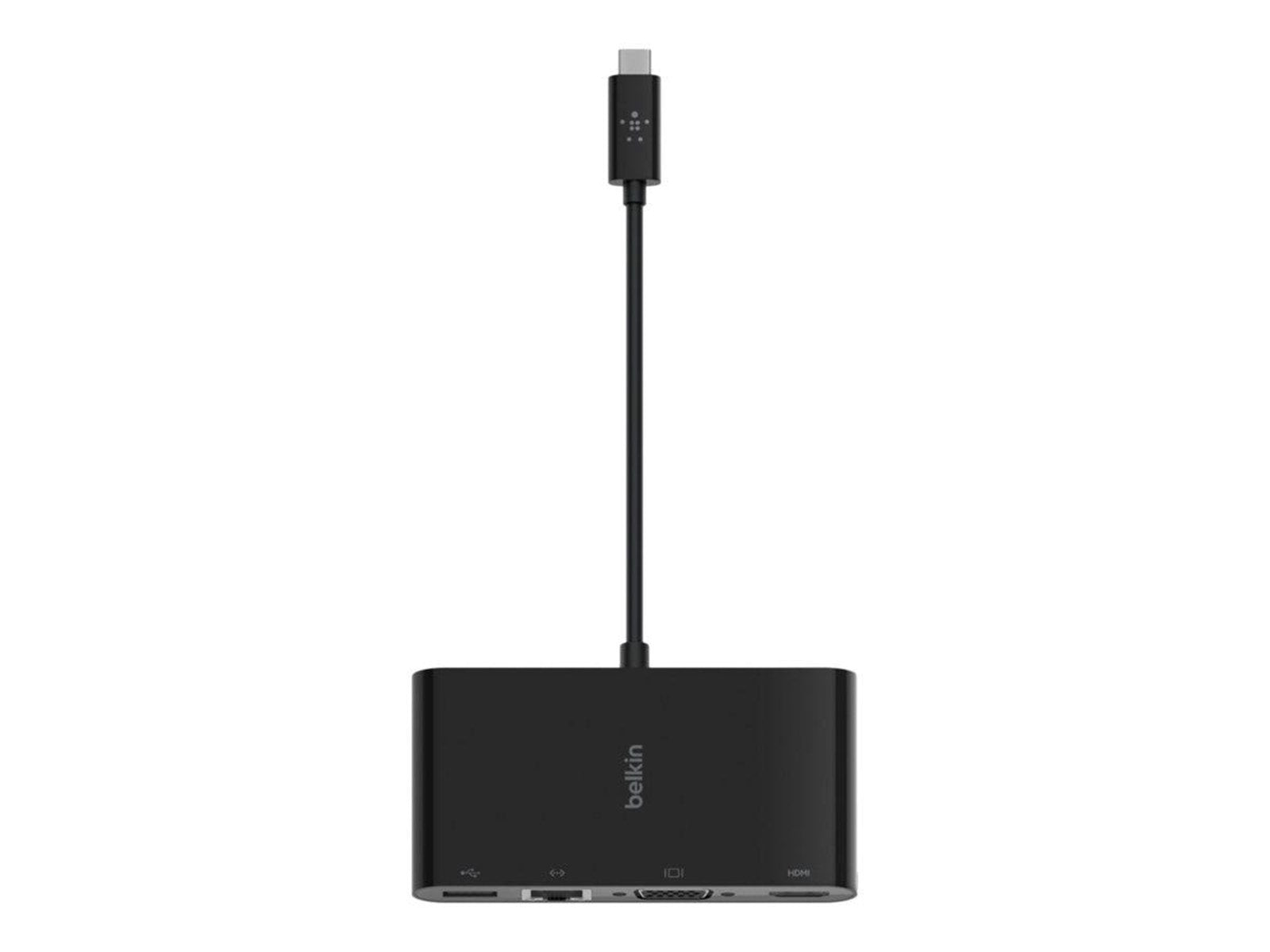 Belkin USB-C Multimedia Adapter - HDMI/VGA/GigE