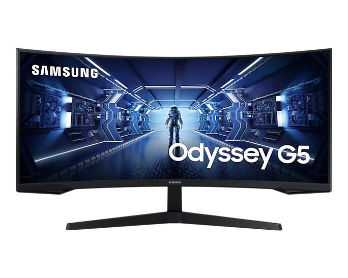 Samsung Odyssey Curved Gaming Monitor C34G55TWWR 86cm (34')