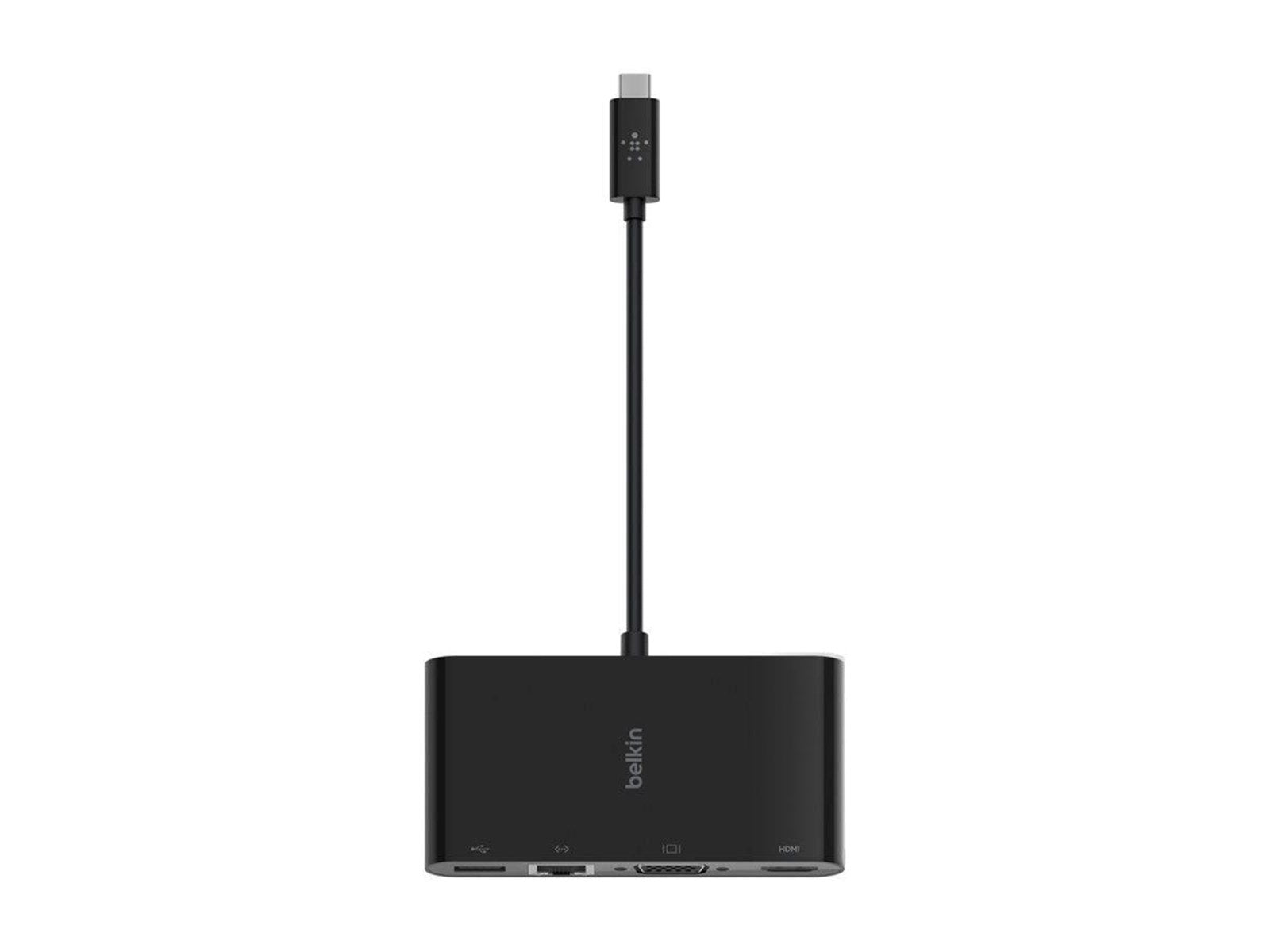 Belkin USB-C Multimedia Adapter - HDMI/VGA/GigE