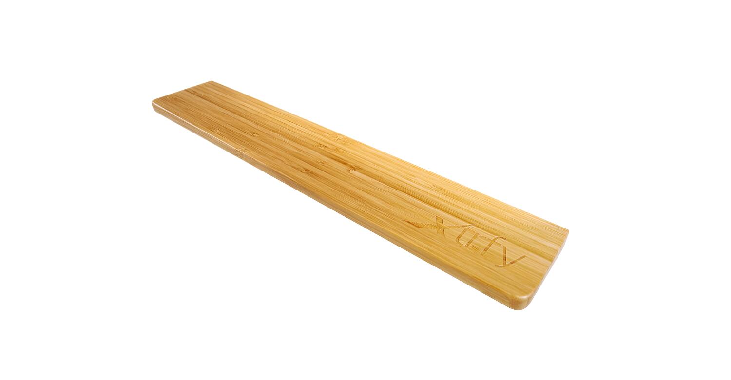 CHERRY Xtrfy WR2 Bamboo Handballenauflage - Braun/Holzoptik