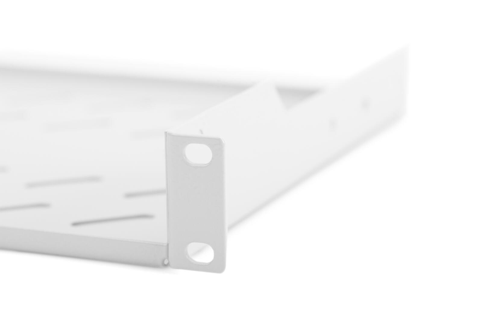 Digitus Fachboden 19'-Schränke festeinbau ab 400mm Tiefe bis 15kg 1HE RAL7035 grau (DN-97609)
