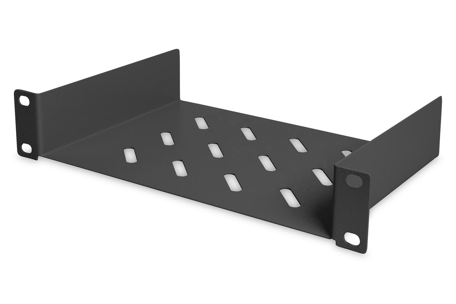 Digitus Fachboden 10'-Schränke festeinbau 1HE RAL9005 schwarz (DN-10-TRAY-1-B)