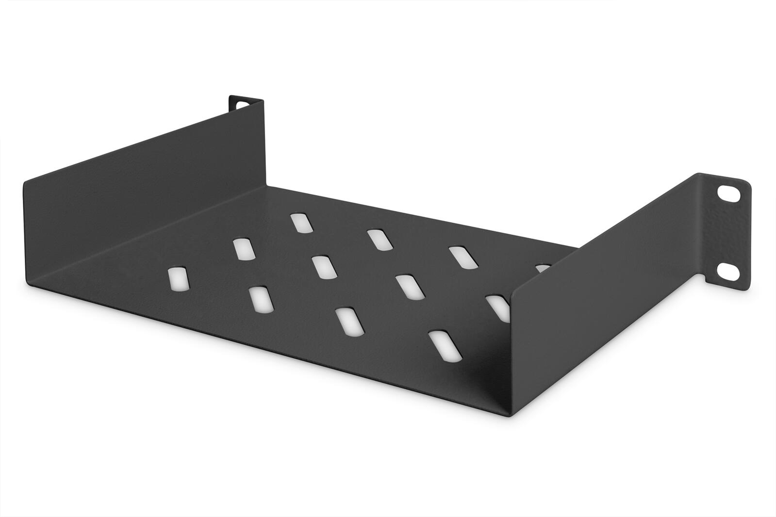 Digitus Fachboden 10'-Schränke festeinbau 1HE RAL9005 schwarz (DN-10-TRAY-1-B)