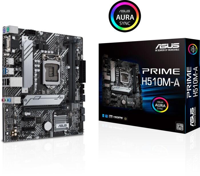 ASUS Prime H510M-A mATX Gaming Mainboard Sockel Intel LGA120
