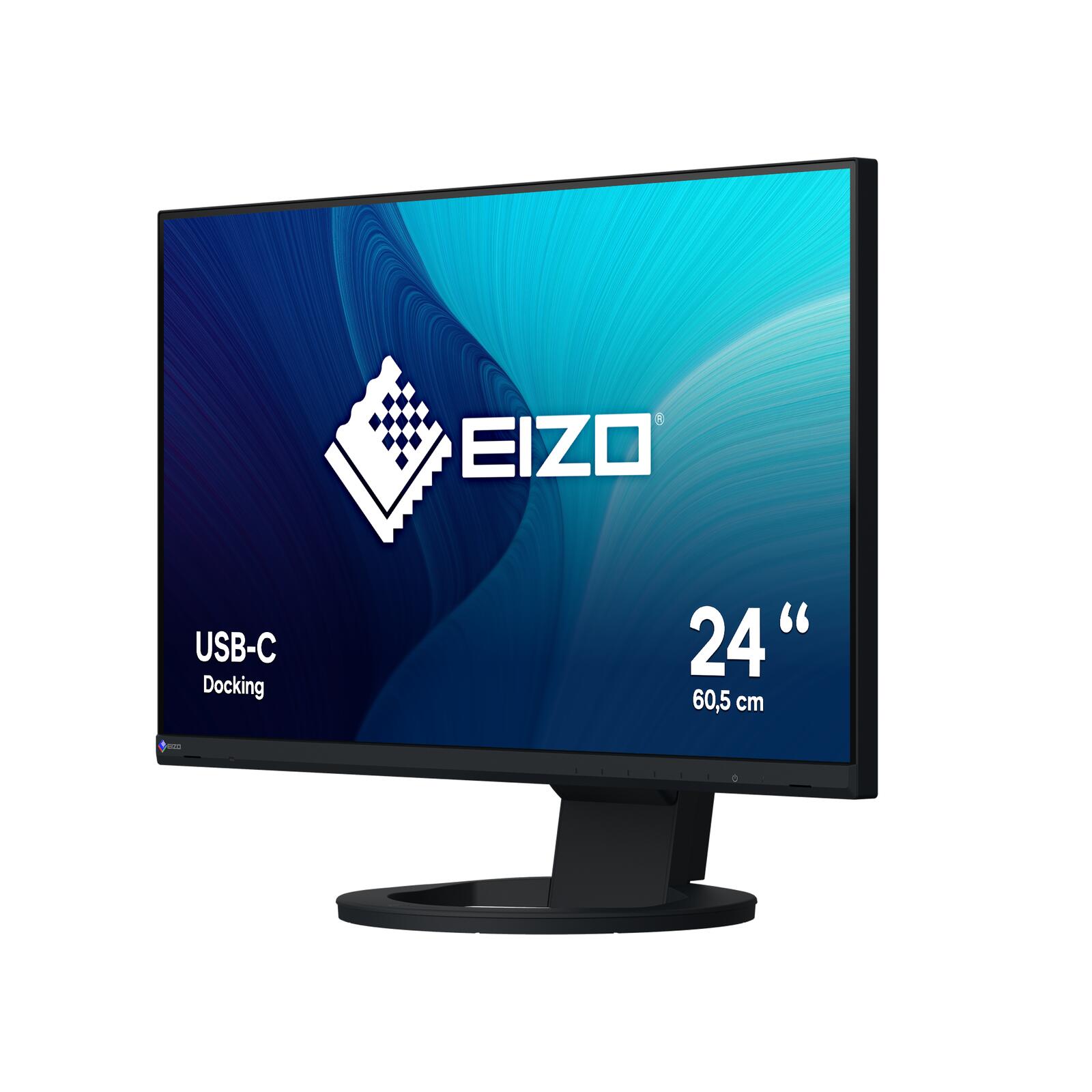 EIZO FlexScan EV2480-BK Monitor 60 cm (23,8') schwarz