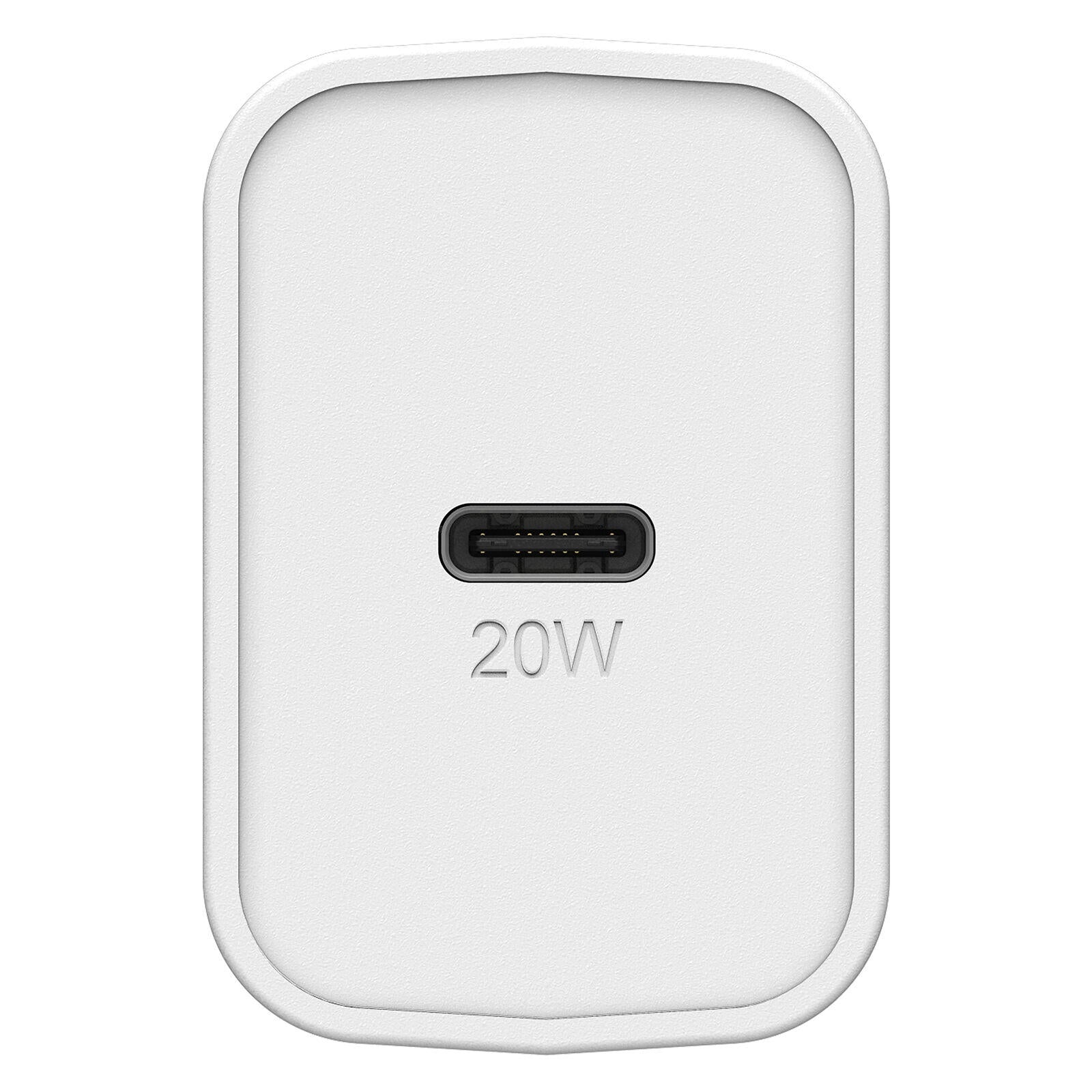 OtterBox 20 Watt Schnellladegerät mit USB-C (Weiß)