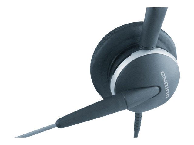 Jabra GN 2100 Flex-Boom 3-in-1 kabelgebundes On-Ear Mono Headset