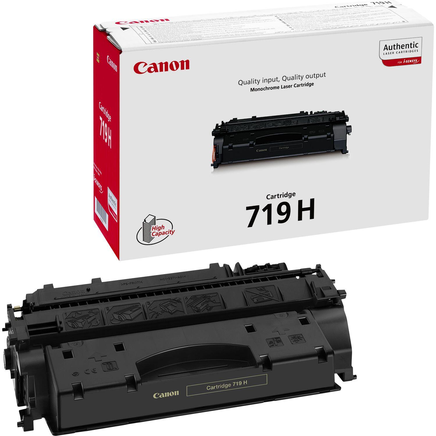 Canon Original Toner 719H Doppelpack schwarz 6.400 Seiten (OP3480B002)