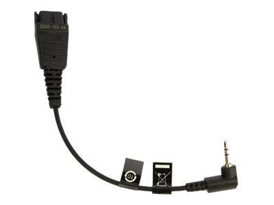 Jabra Headset-Kabel Quick Disconnect Headset Kabel 2,5 mm Klinke gewinkelt