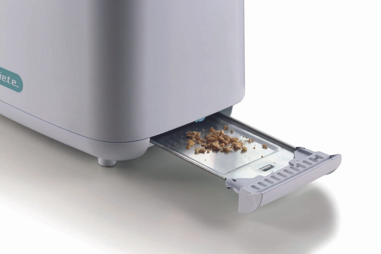 Ariete Breakfast 2-Schlitz-Toaster mit Edelstahlzangen - weiß