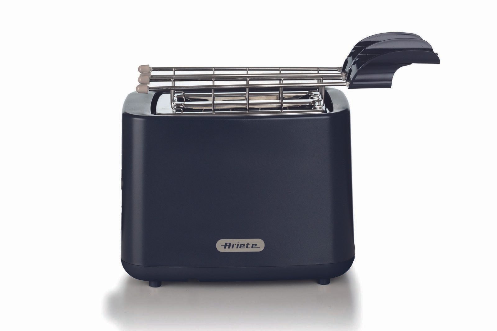 Ariete Breakfast 2-Schlitz-Toaster mit Edelstahlzangen - dunkelblau