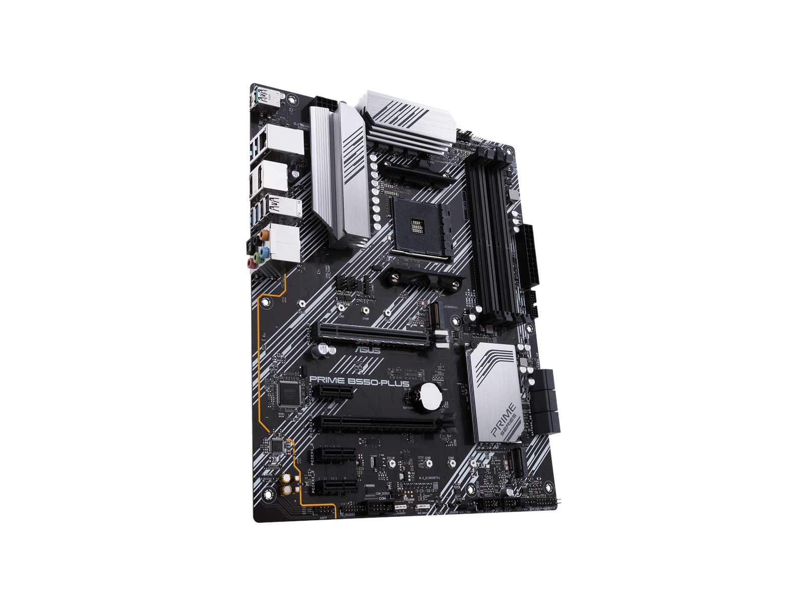 ASUS PRIME B550-PLUS Mainboard - AMD B550 - AMD AM4 socket - DDR4 RAM - ATX