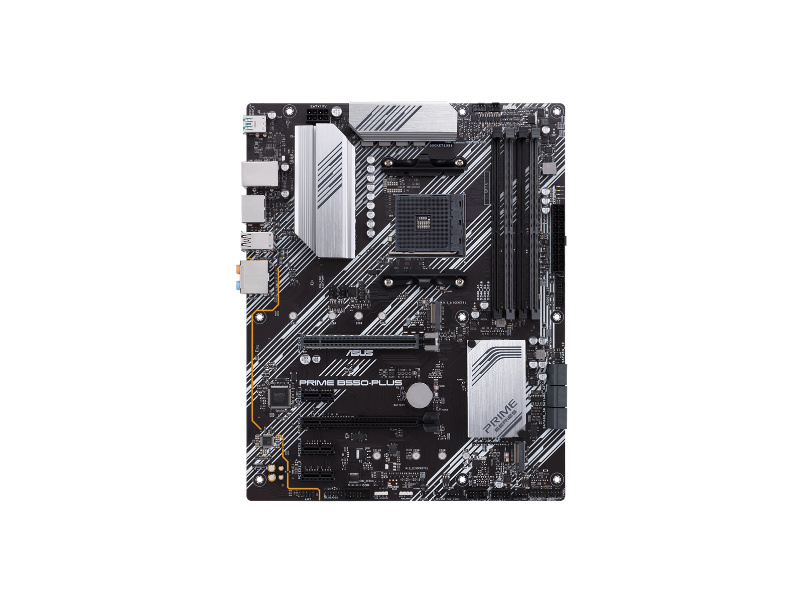ASUS PRIME B550-PLUS Mainboard - AMD B550 - AMD AM4 socket - DDR4 RAM - ATX