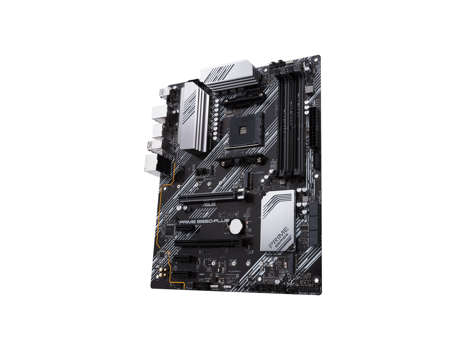 ASUS PRIME B550-PLUS Mainboard - AMD B550 - AMD AM4 socket - DDR4 RAM - ATX