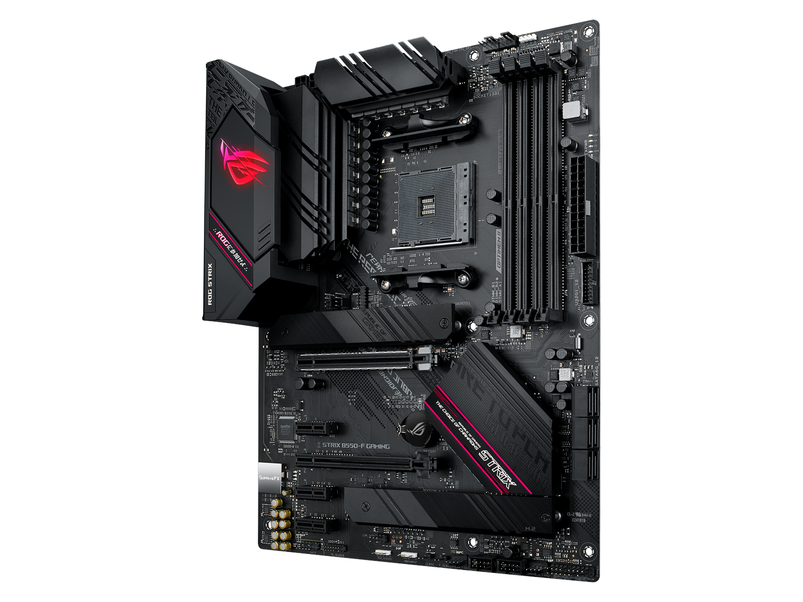 ASUS ROG STRIX B550-F GAMING Mainboard - AMD B550 - AMD AM4 socket - DDR4 RAM - ATX