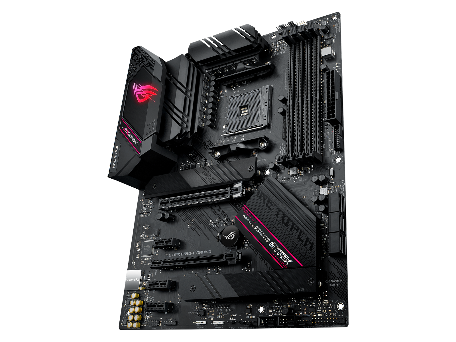 ASUS ROG STRIX B550-F GAMING Mainboard - AMD B550 - AMD AM4 socket - DDR4 RAM - ATX