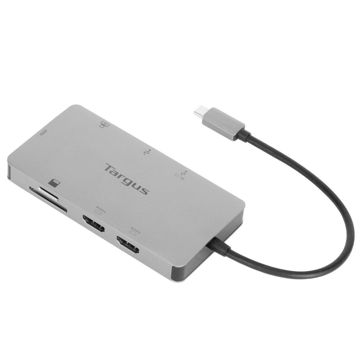 Targus DOCK423EU USB-C Dual HDMI 4K-Dockingstation mit 100 W PD Pass-Thru