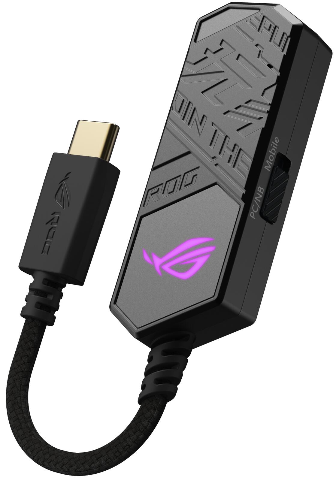 ASUS ROG Clavis USB-C auf 3,5mm Gaming-DAC