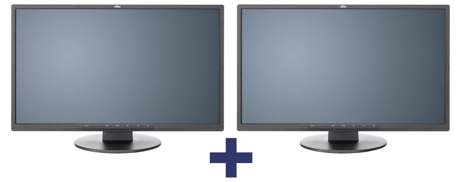 2x Fujitsu E-Line E22-8 TS Pro LED-Monitor 54,6 cm (21,5 Zoll)