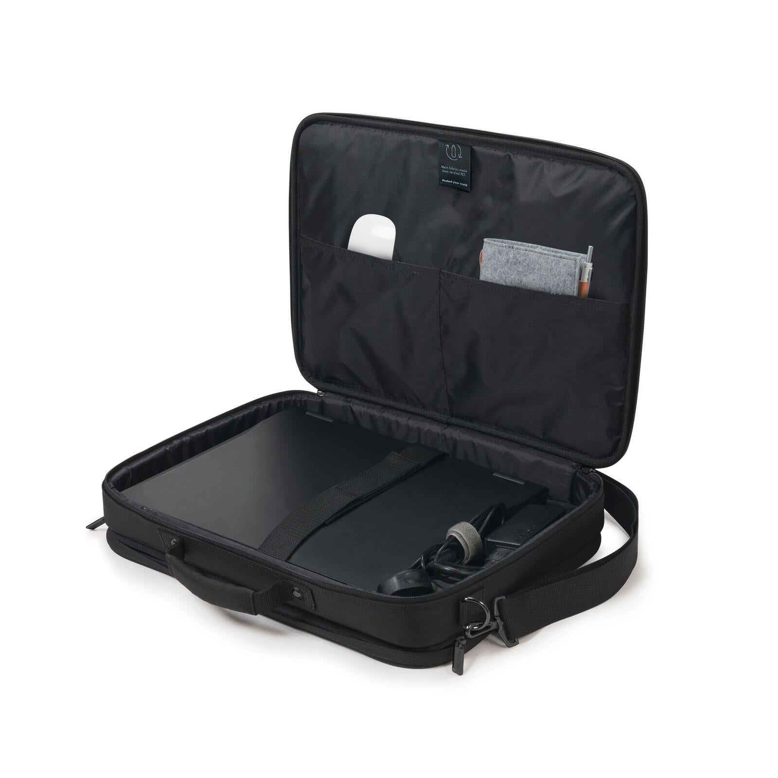 DICOTA Eco Multi Plus BASE 15'-17,3' Notebook-Tasche - Schwarz