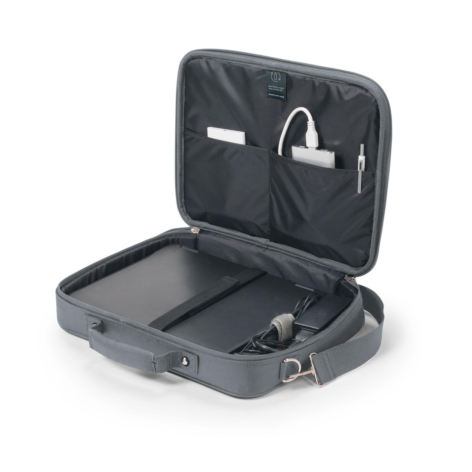 DICOTA Eco Multi Base 14'-15,6' Notebook-Tasche - Grau