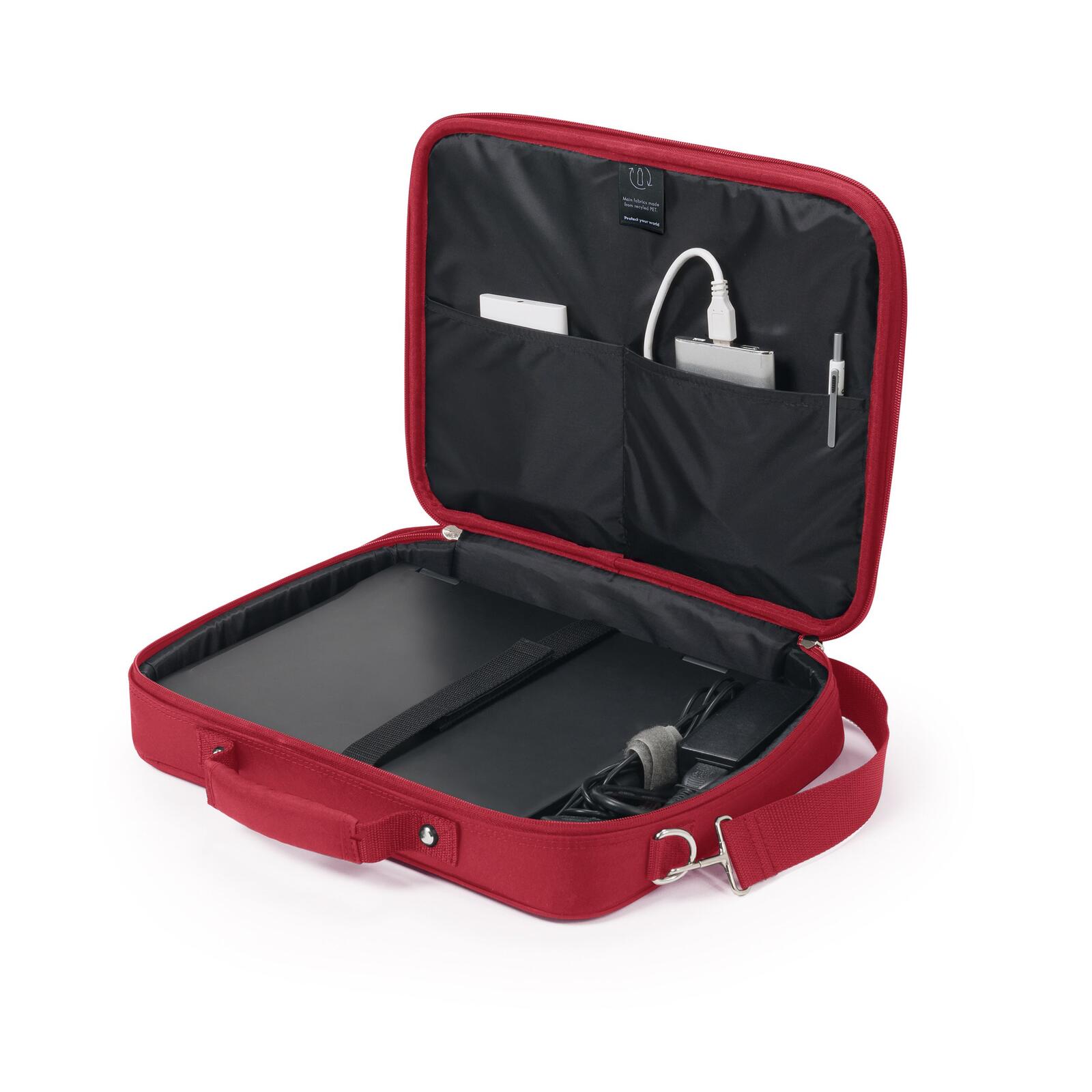 DICOTA Eco Multi Base 14'-15,6' Notebook-Tasche - Rot