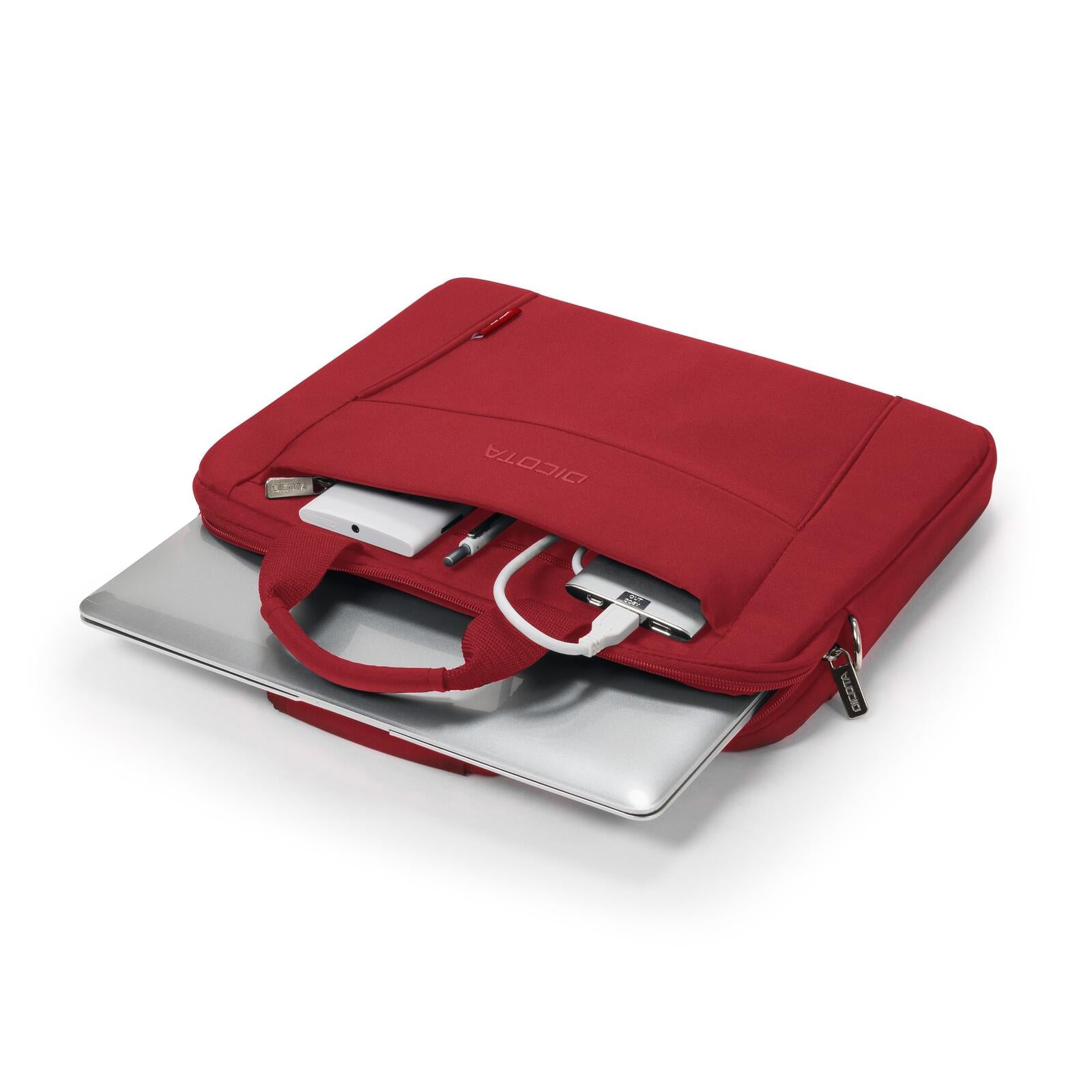 DICOTA Slim Eco Base 13'-14,1' Notebook-Tasche - Rot