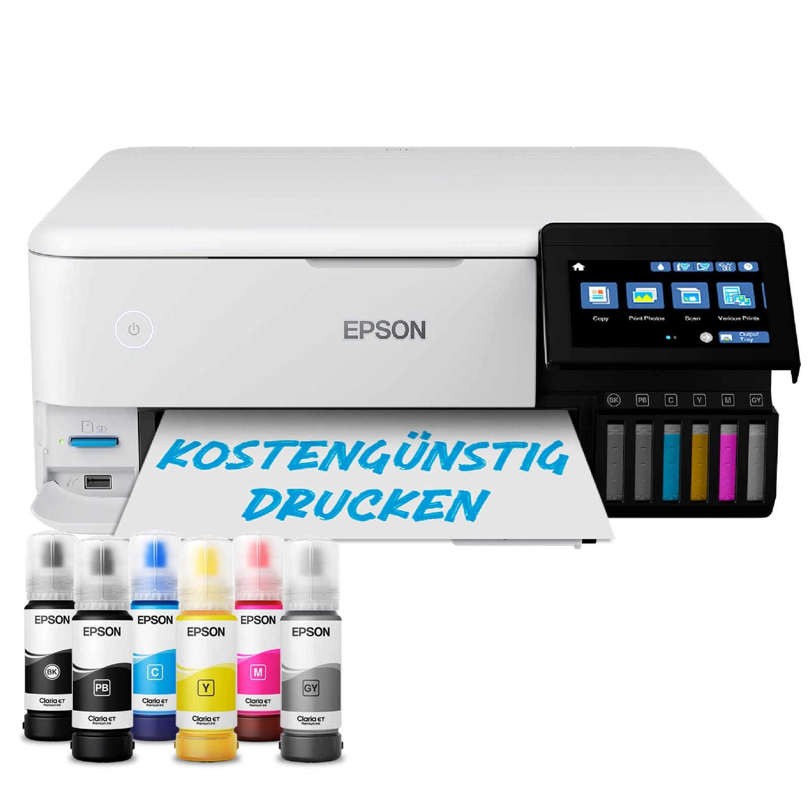 Epson EcoTank ET-8500 A4-Tintentank-Multifunktionsdrucker