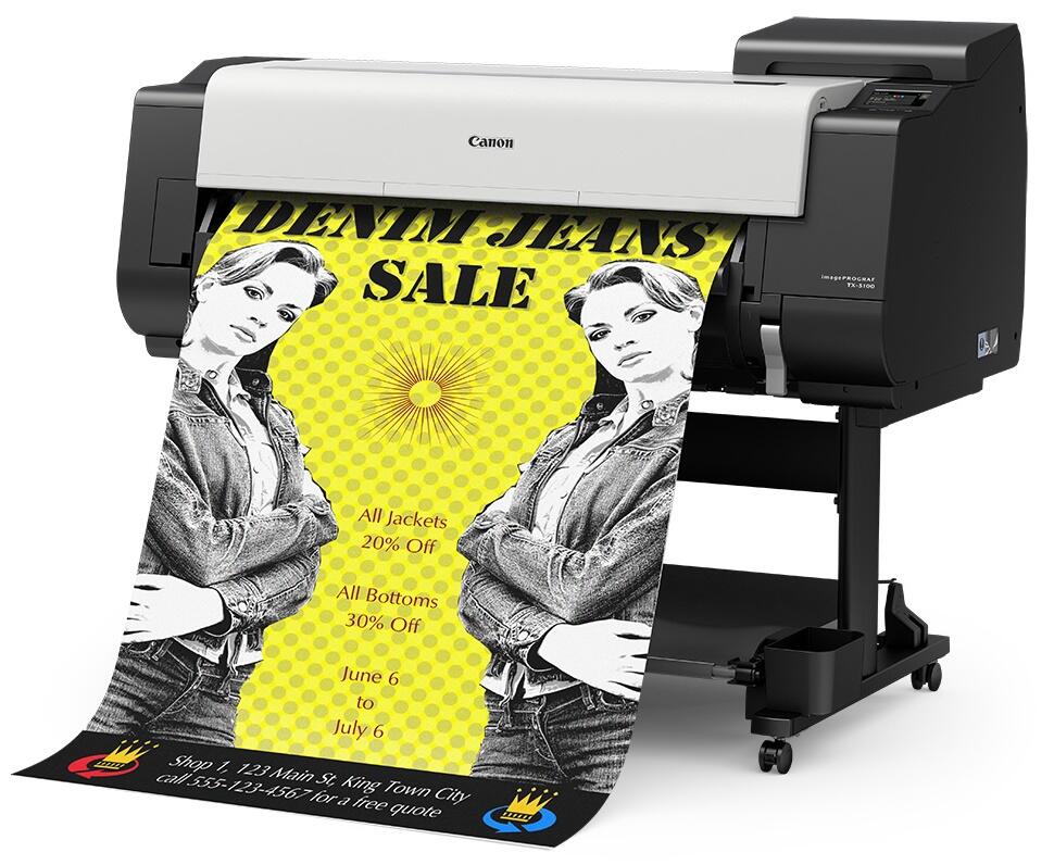 Canon imagePROGRAF TX-3100 Großformatdrucker inkl. Stand 91,4 cm (36')
