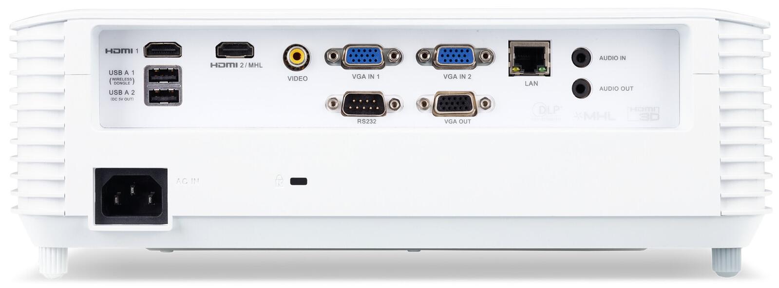 Acer S1286Hn DLP Kurzdistanz Beamer 3.500 ANSI Lumen