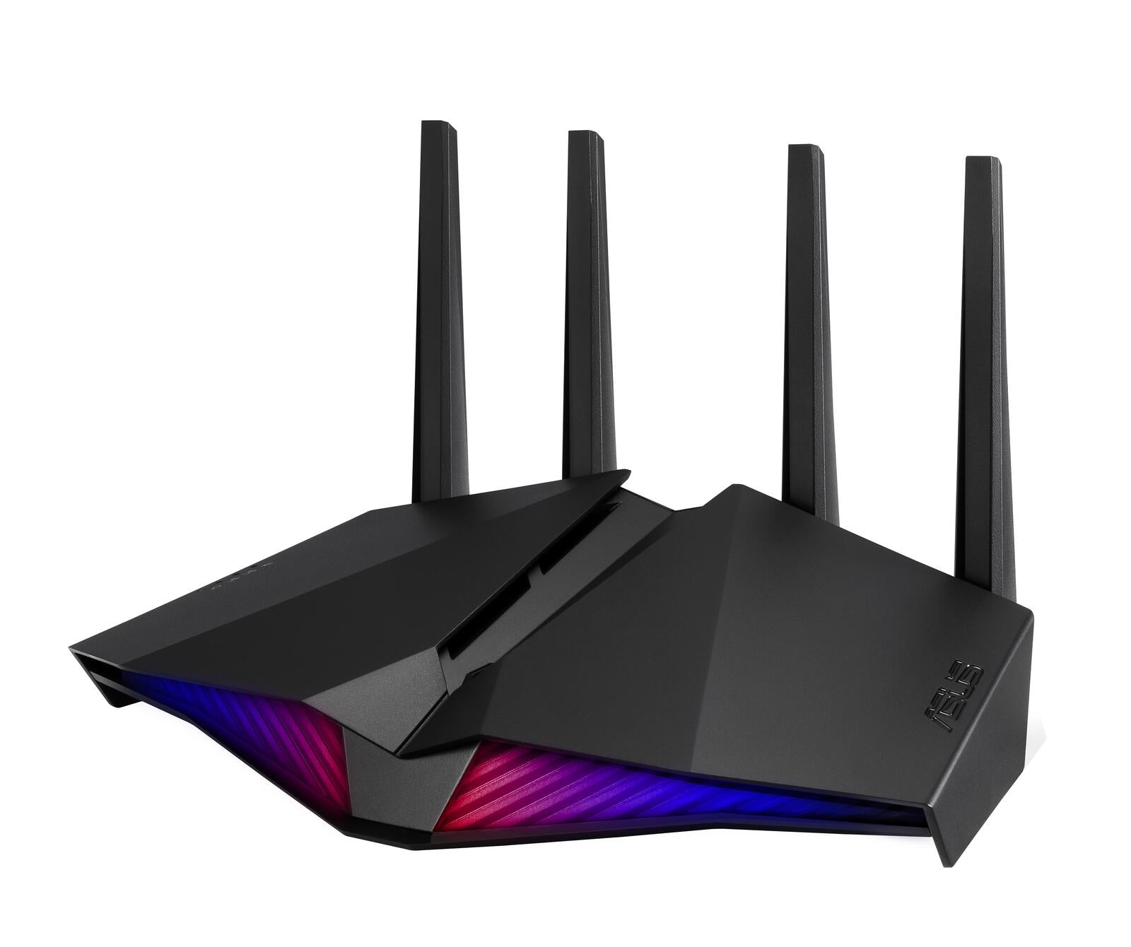 ASUS RT-AX82U V2 AX5400 Dual Band Gigabit kombinierbarer Router (Tethering als 4G und 5G Router-Ersatz, WiFi 6 802.11ax,