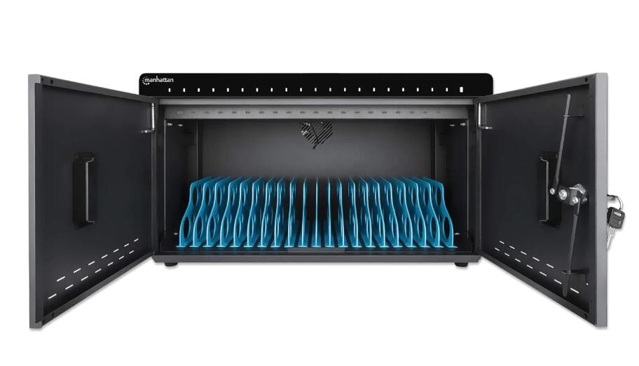 Manhattan 20-Port USB-C Desktop Ladeschrank 360 W