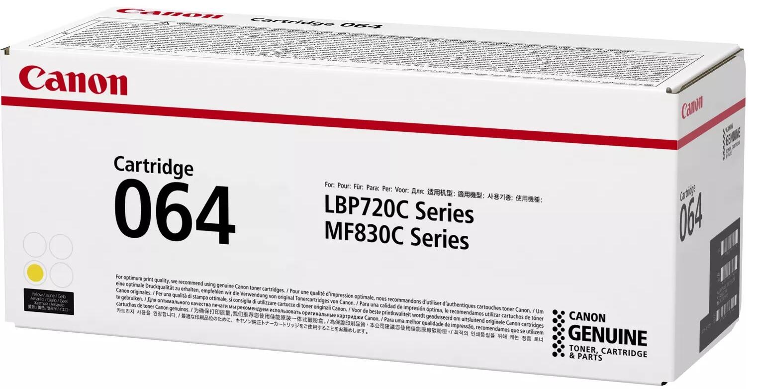 Canon Original 064 Y Toner - gelb 5.000 Seiten