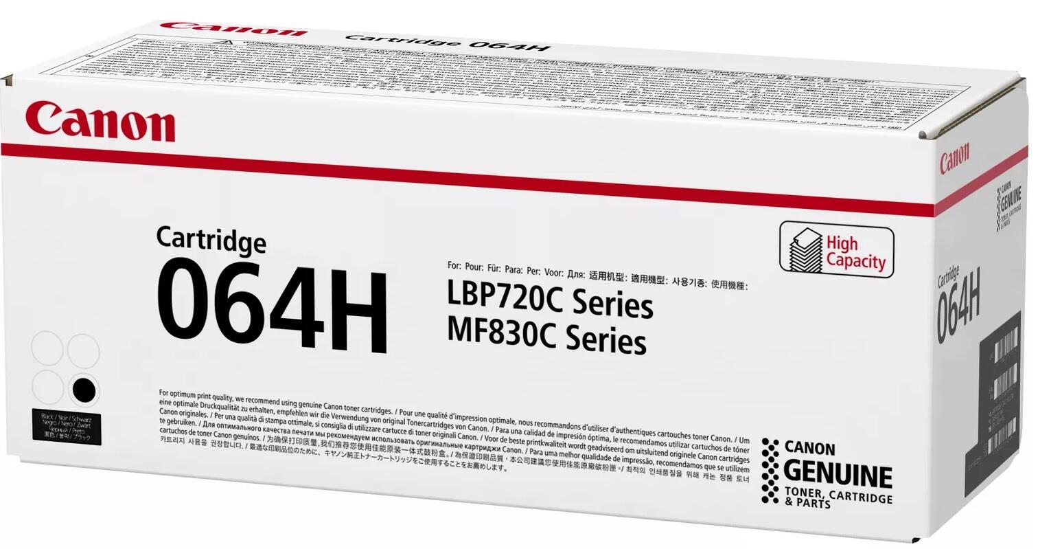 Canon Original 064H BK Toner - schwarz 13.400 Seiten