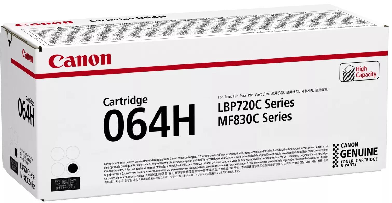 Canon Original 064H BK Toner - schwarz 13.400 Seiten