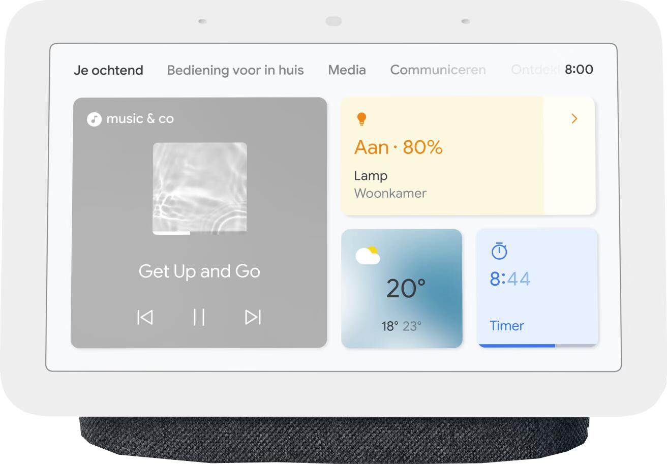 Google Nest Hub 2. Generation - Grau
