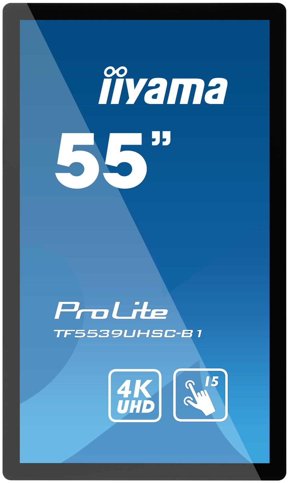 iiyama ProLite TF5539UHSC-B1AG Signage Touch-Display 139 cm (55 Zoll)
