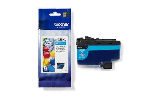 Brother Original LC-426XLC Druckerpatrone - cyan 5.000 Seiten (LC426XLC)