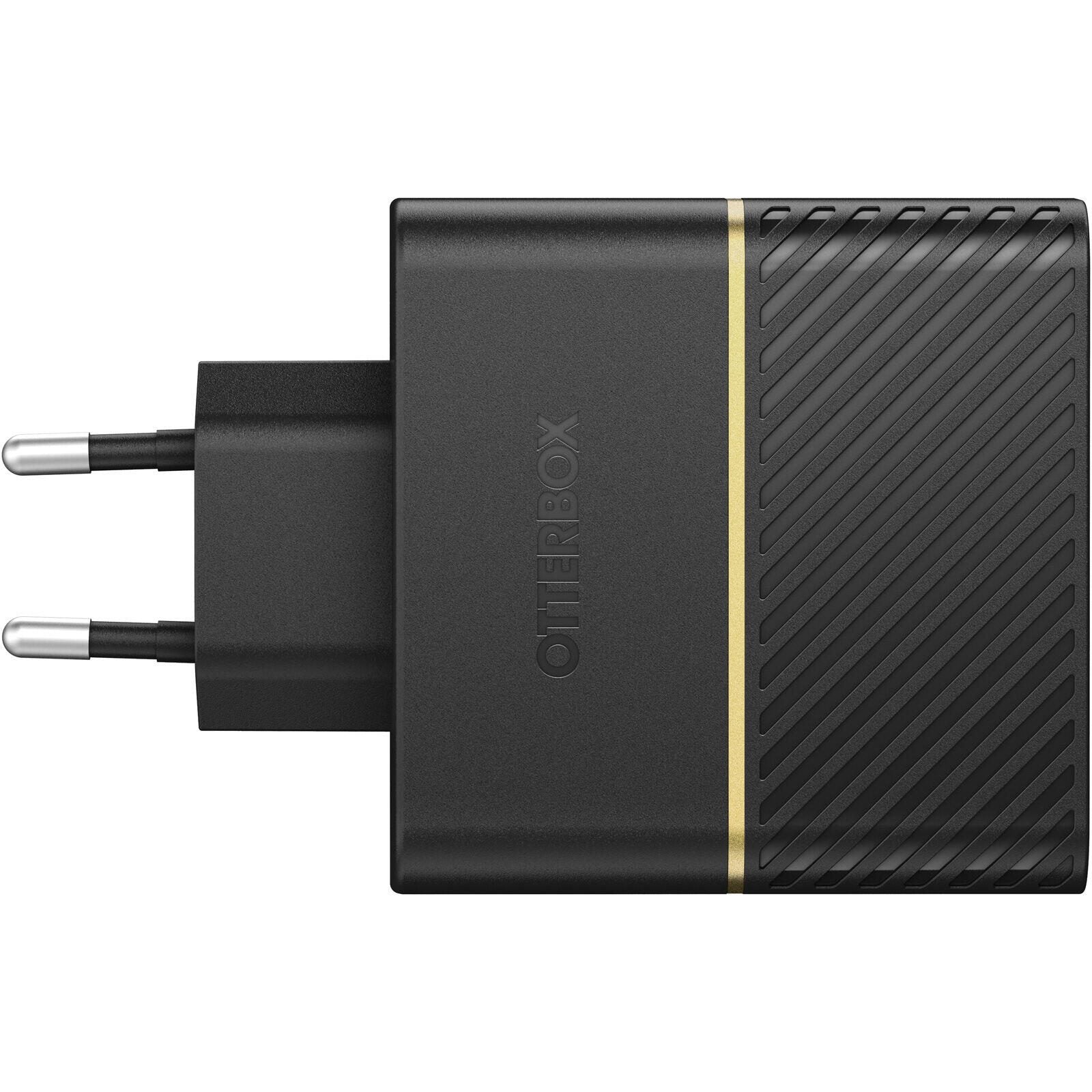 OtterBox 50 Watt Schnellladegerät mit Dualport USB-C (Schwarz)
