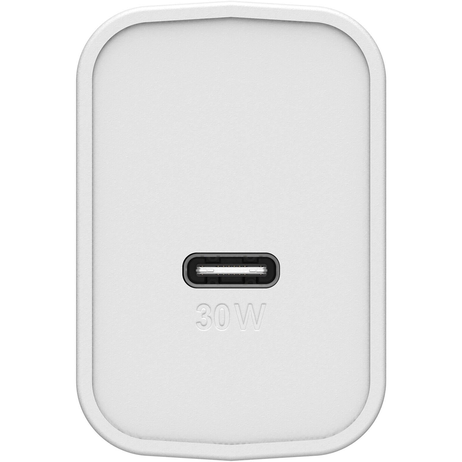 OtterBox 30 Watt Schnellladegerät mit USB-C (Weiß)
