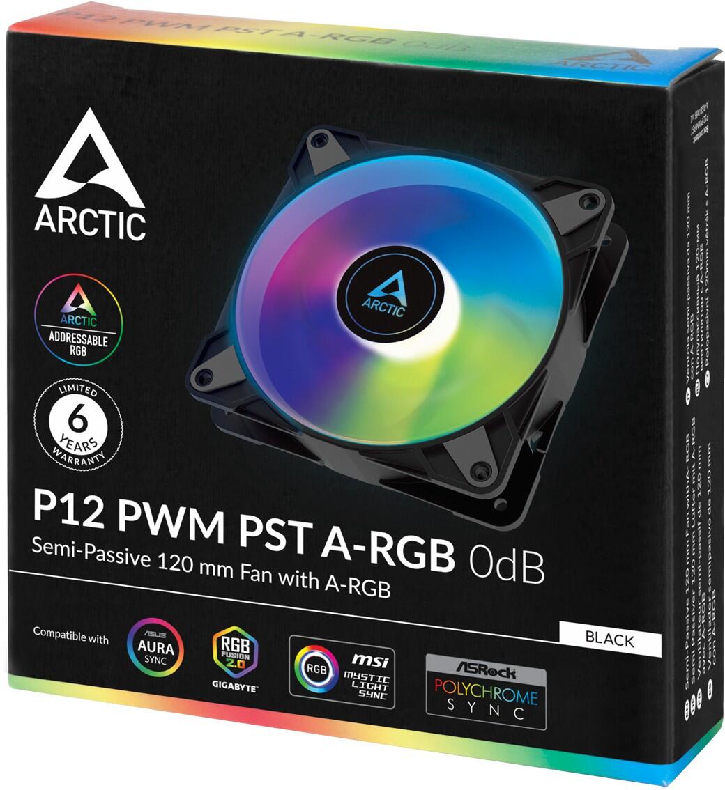 Arctic P12 PWM PST ARGB 0dB - 120 mm