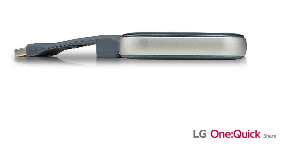 B-WARE LG One:Quick Share SC-00DA USB 2.0 Button für One:Quick flex/works, UH7F, UH5F Serie