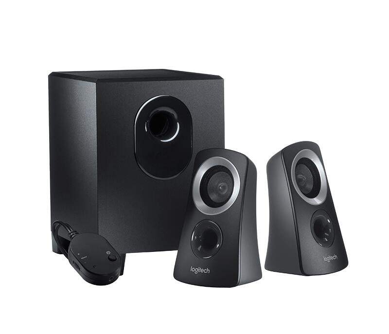 Logitech Z-313 kompaktes 2.1-Lautsprechersystem mit Subwoofer