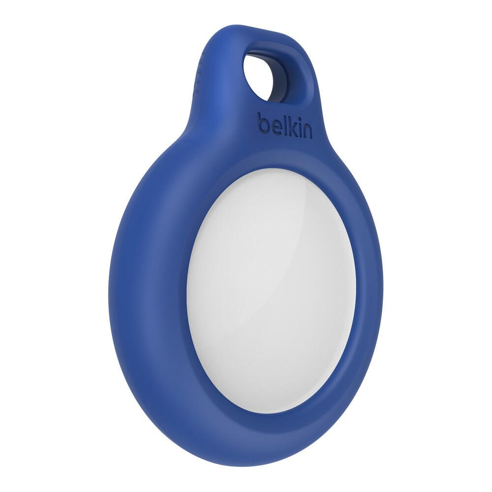 Belkin Secure Holder mit Schlüsselanhänger für Apple AirTag, blau