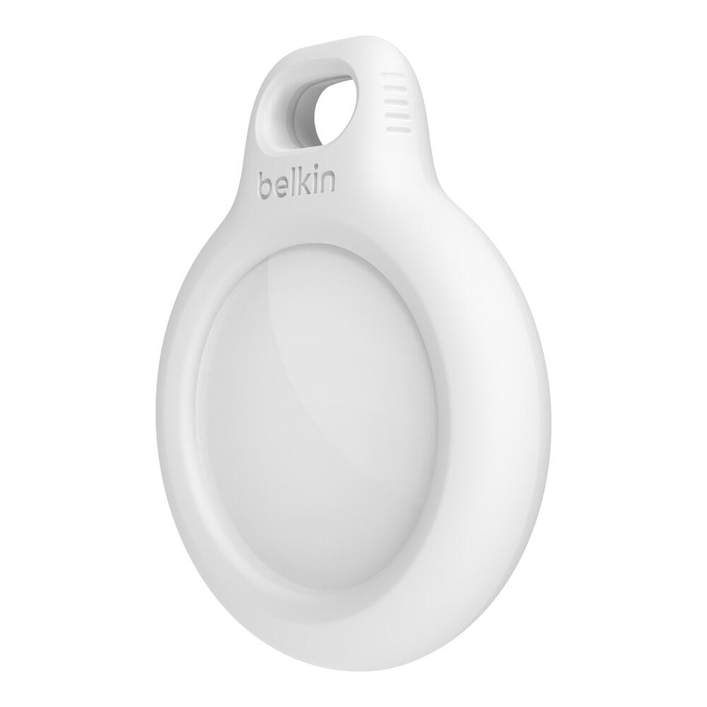 Belkin Secure Holder mit Schlüsselanhänger für Apple AirTag, weiß