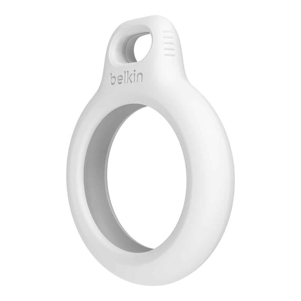 Belkin Secure Holder mit Schlüsselanhänger für Apple AirTag, weiß