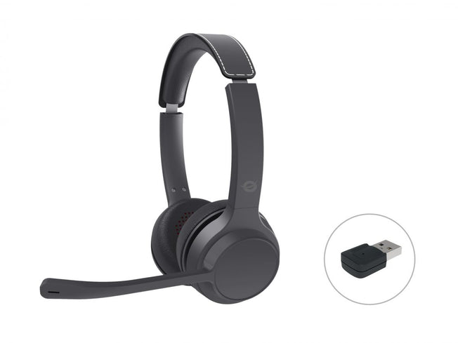 CONCEPTRONIC Headset Wireless Bluetooth inkl USB-Adapter  sw