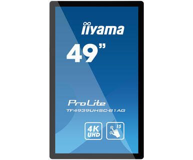 iiyama ProLite TF4939UHSC-B1AG Signage Touch Display 124,5 cm (49 Zoll) 4K-UHD, IPS-Panel, 500cd/m², 24/7, LAN