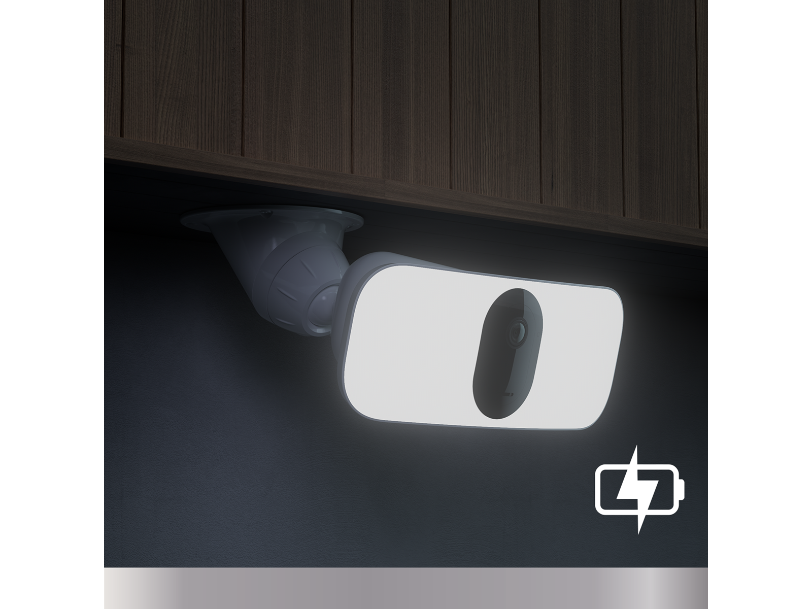 Arlo Pro 3 Floodlight Camera - White